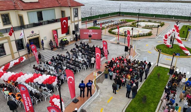 Samsun'da "Çocuk Trafik Eğitim Parkı" hizmete açıldı
