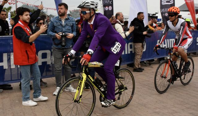 Samsun'da İlkadım Gran Fondo Bisiklet Yarışı düzenlendi
