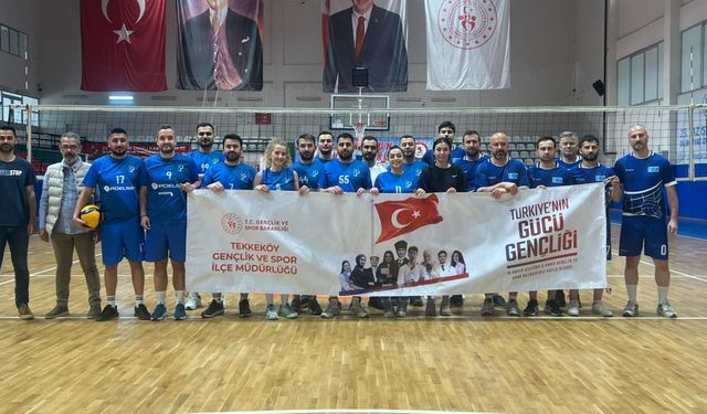 Samsun'da OSB Voleybol Ligi düzenlendi