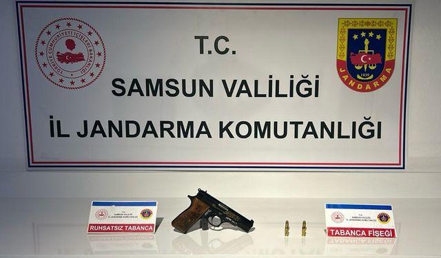 Samsun'da otomobile ateş eden şüpheli yakalandı