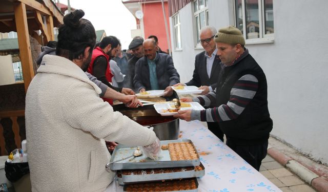 Taşova‘da afet kurbanı kesildi