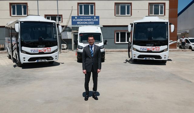 Tokat Belediyesi 2 yeni TOKBÜS aldı