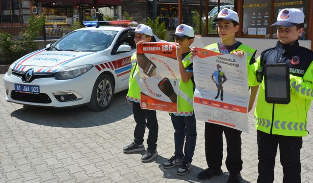 Trabzon'da "Trafik Haftası" kapsamında etkinlik düzenlendi