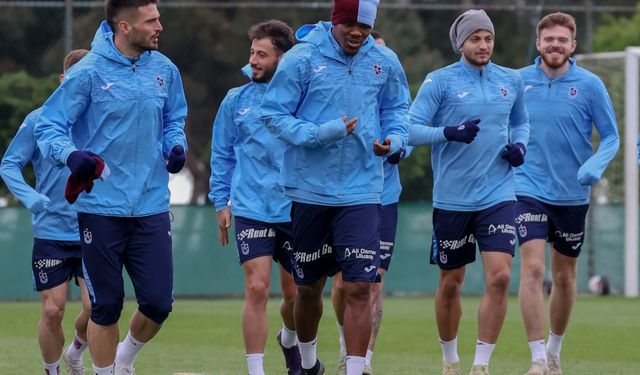 Trabzonspor, Kasımpaşa maçının hazırlıklarına devam etti