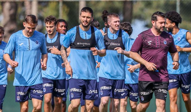 Trabzonspor, Samsunspor maçının hazırlıklarını sürdürdü