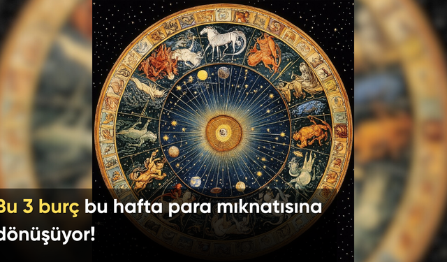 Bu 3 burç bu hafta para mıknatısına dönüşüyor!