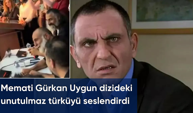 Memati Gürkan Uygun dizideki unutulmaz türküyü seslendirdi