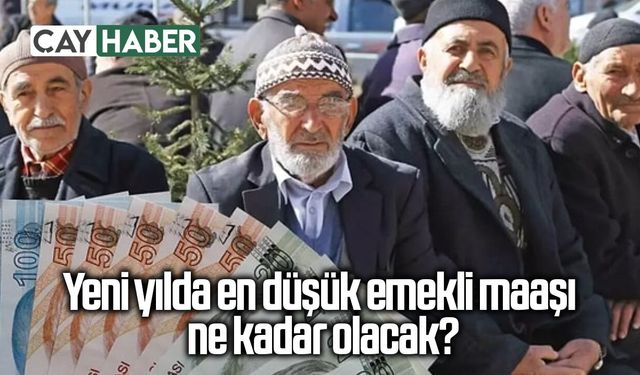 Yeni yılda en düşük emekli maaşı ne kadar olacak?