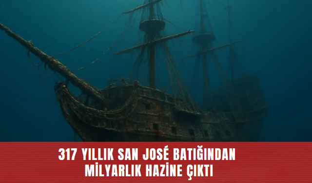317 yıllık San José batığından milyarlık hazine çıktı