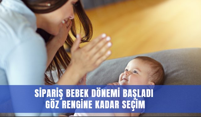 Sipariş Bebek Dönemi Başladı: Göz Rengine Kadar Seçim