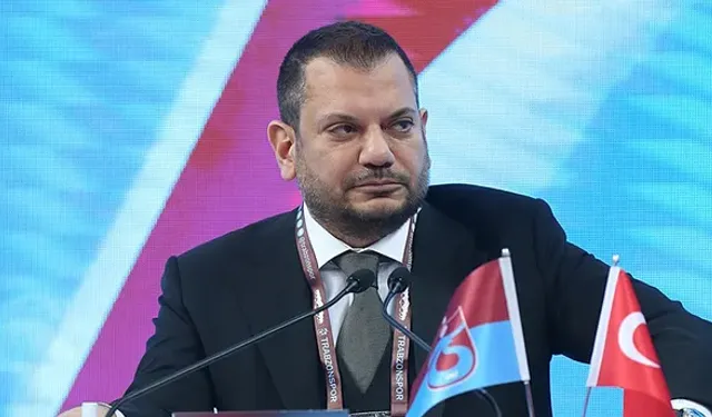 Trabzonspor Kulübü Başkanı Ertuğrul Doğan, taraftarlara teşekkür etti