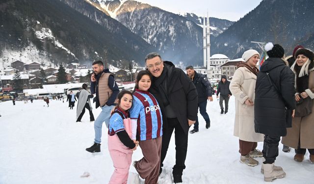 Başkan Genç'ten Uzungöl teşekkürü