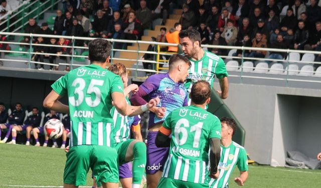 Çayelispor evinde 52 Orduspor’a mağlup oldu