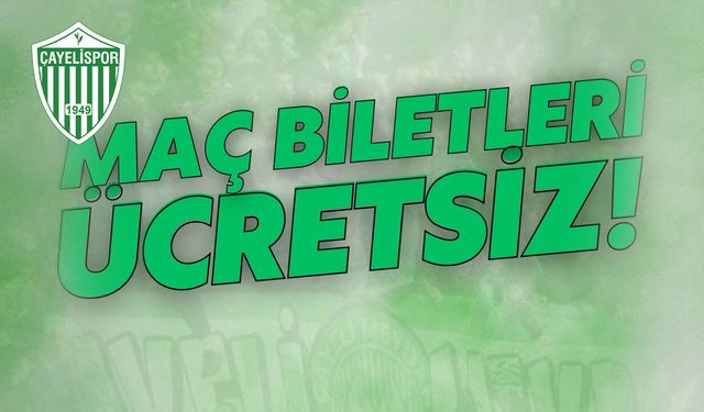 Çayelispor’dan taraftara çağrı: Düzcespor maçı biletleri ücretsiz