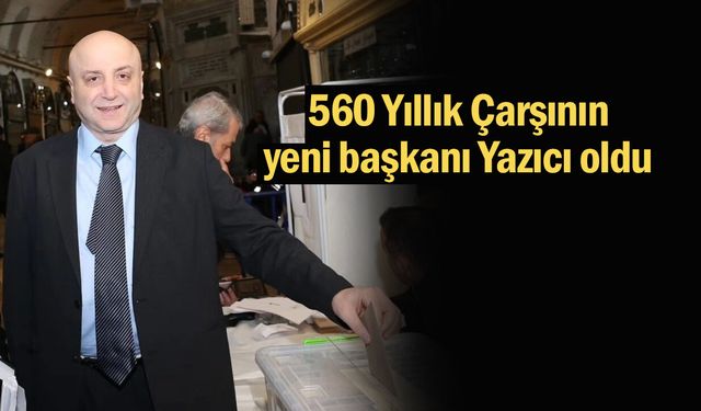 Çayelili İlhami Yazıcı Kapalıçarşı’nın Yeni Başkanı Seçildi