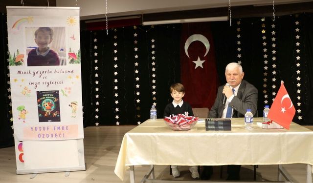Of'ta minik yazarla buluşma ve imza etkinliği düzenlendi