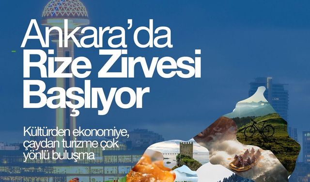 Ankara Rize Günleri çok yönlü içeriğiyle başlıyor