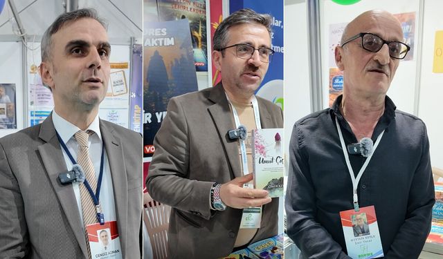 Rize Kitap Fuarında Çayelili isimler