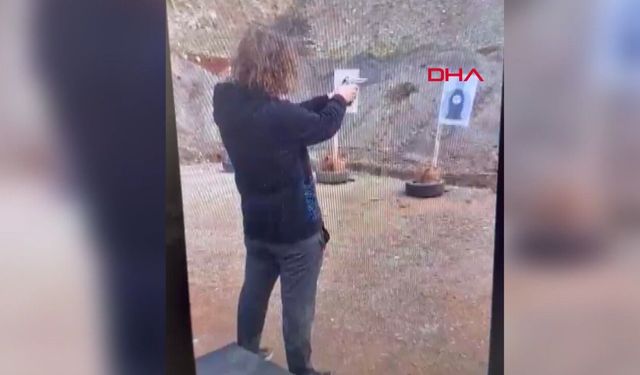 Kahramanmaraş'taki okul saldırısının failinin poligondaki görüntüleri ortaya çıktı