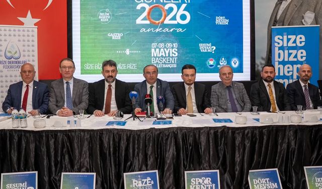 Ankara'da 7-10 Mayıs tarihlerinde düzenlenecek "Rize Tanıtım Günleri"nin tanıtım toplantısı yapıldı