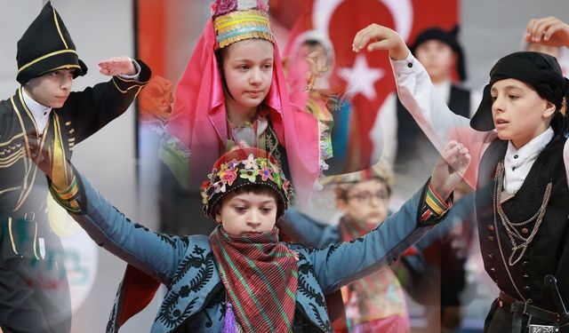 Çayeli'nde Halk Oyunları Yıldızlar Grup müsabakaları renkli görüntülere sahne oldu