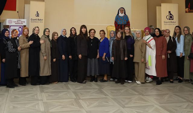 Kadınlar Çayeli’nde kanser farkındalığı için buluştu