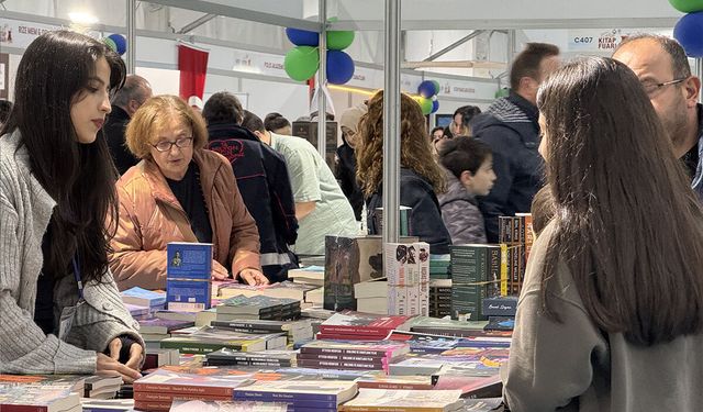 Rize'de 3. Kitap Fuarı sona erdi