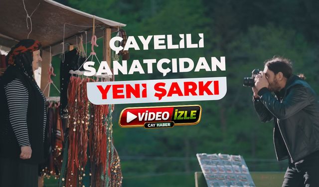 Çayelili Sanatçı Gökhan Demirci’den Yeni Eser