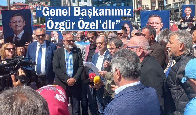 CHP Rize İl Başkanı Saltuk Deniz: “Bu müdahale demokrasiye yapılmıştır”