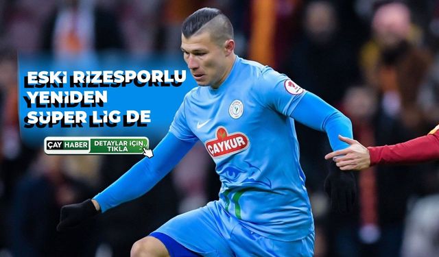 Çaykur Rizespor’un Eski Golcüsü Samudio Yeniden Süper Lig’de