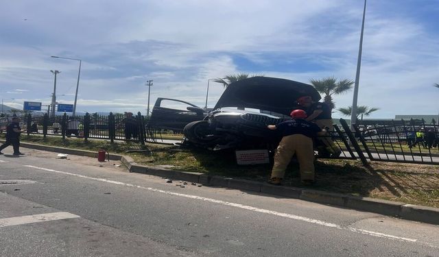 Yeniden Refah Partisi Genel Başkan Yardımcısı Karadeniz Sahil Yolu'nda trafik kazasında yaralandı