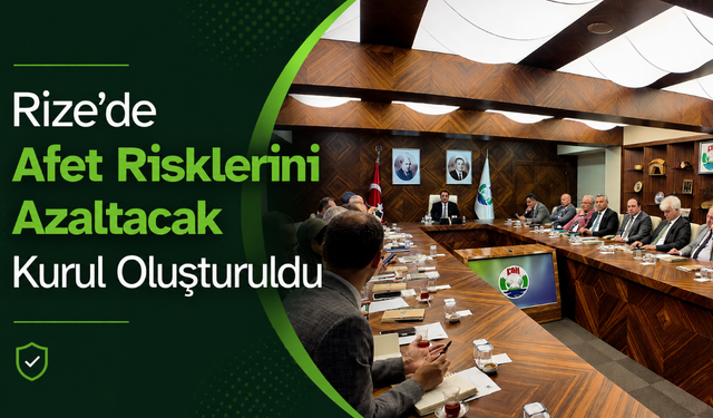 DOKSAY projesi kapsamında Rize’de kritik adım: Yerel koordinasyon kurulu ilk toplantısını yaptı