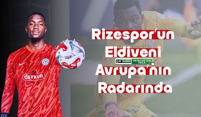 Rizesporlu Kaleci Performansıyla Dikkat Çekiyor