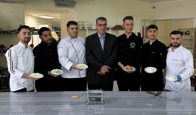 Artvin'in yöresel peynirleri öğrencilerin ellerinde yeni lezzetlere dönüştü