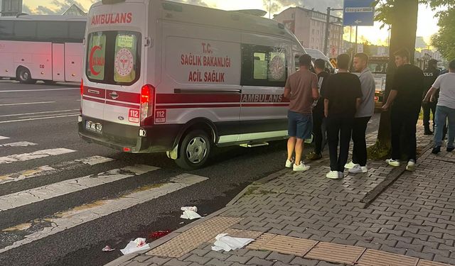 Fatsa'da acı olay: Motosikletin çarptığı yaya öldü