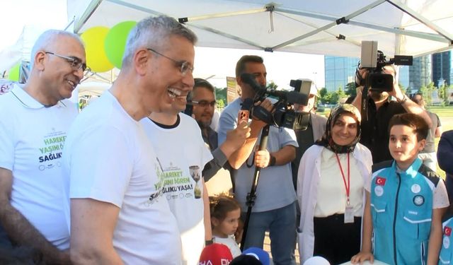 Bakan Memişoğlu: İnsanlarımızın sporla ve egzersizle bedenlerini korumasını istiyoruz