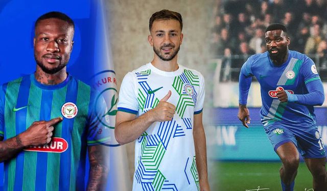ÇAYKUR Rizespor'da 3 ayrılık birden!