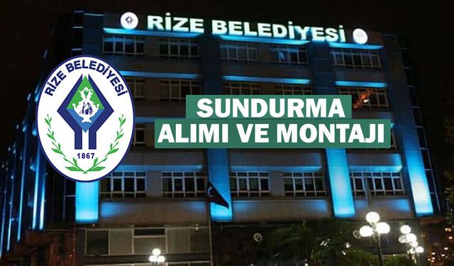 DEKORATİF SUNDURMA VE MUSALLA SATIN ALINACAKTIR
