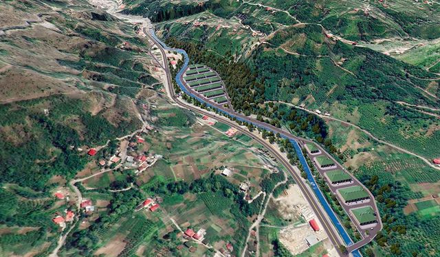 Akçaabat Küçük Sanayi Sitesi Projesi Etap Etap İlerliyor