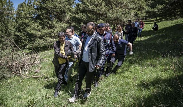 Erzurum'da ekipler kalp krizi geçiren izci için seferber oldu