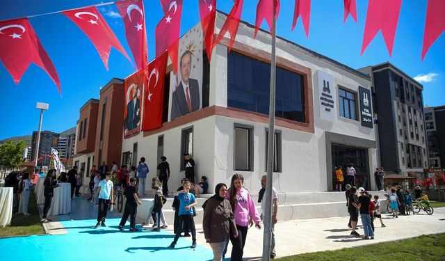 Erzurum'da 11 dönümlük yeni yaşam alanı hizmete girdi