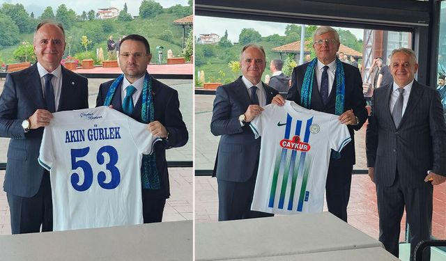 Çaykur Rizespor’dan Adalet Bakanı Gürlek’e 53 numaralı forma