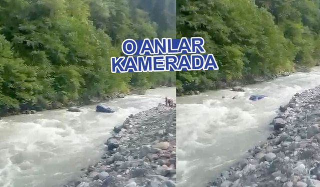 AFAD ekibinin botu akıntıya kapıldı; O anlar kamerada