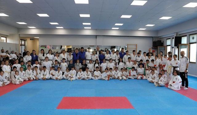 Akçaabat’ta Judo Kuşak Sınavı Heyecanı Minik Sporcular Göz Doldurdu