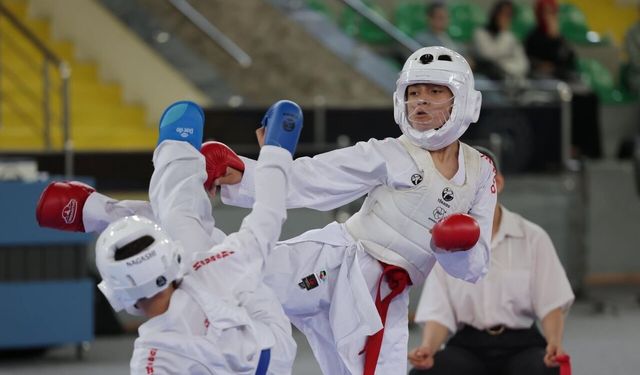 Rize'de karate şöleni: Anadolu Yıldızlar Ligi nefes kesti