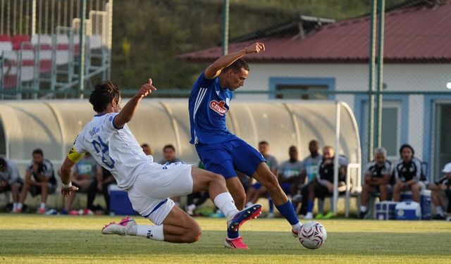 Çaykur Rizespor ilk hazırlık maçında Dinamo Batumi'yi mağlup etti