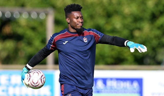 Trabzonspor'un deneyimli kalecisi Onana'dan Fatih Tekke övgüsü