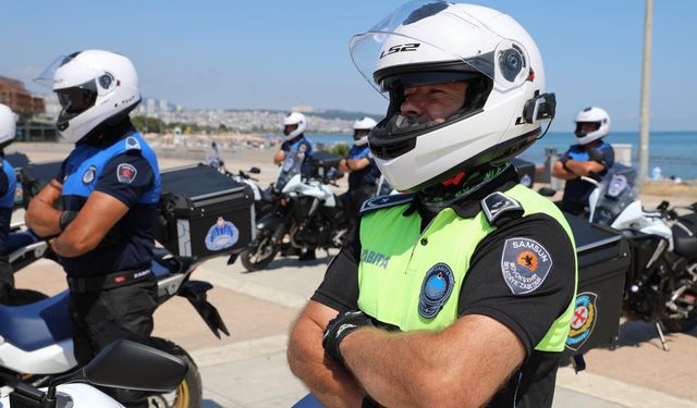 Motosikletli zabıta ekipleri ile etkin ve hızlı hizmet