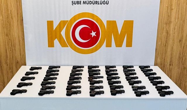 Silah sevkiyatı yapan şüpheli yakalandı