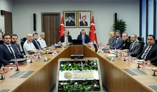 Bakanlar Çiftçi ile Bak, Spor Güvenliği Toplantısı’nı gerçekleştirdi